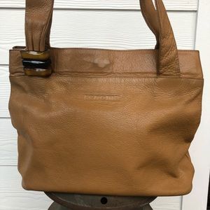 Vintage renoma Paris leather shoulder bag